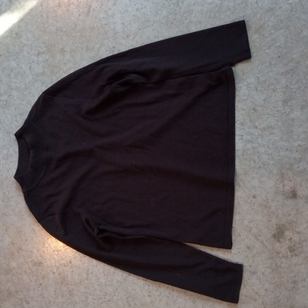 Pendleton Black Silk Blend Top Womens Medium